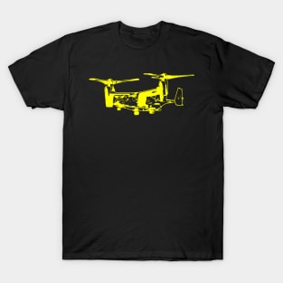 Bell Boeing V-22 Osprey - Yellow Design T-Shirt
